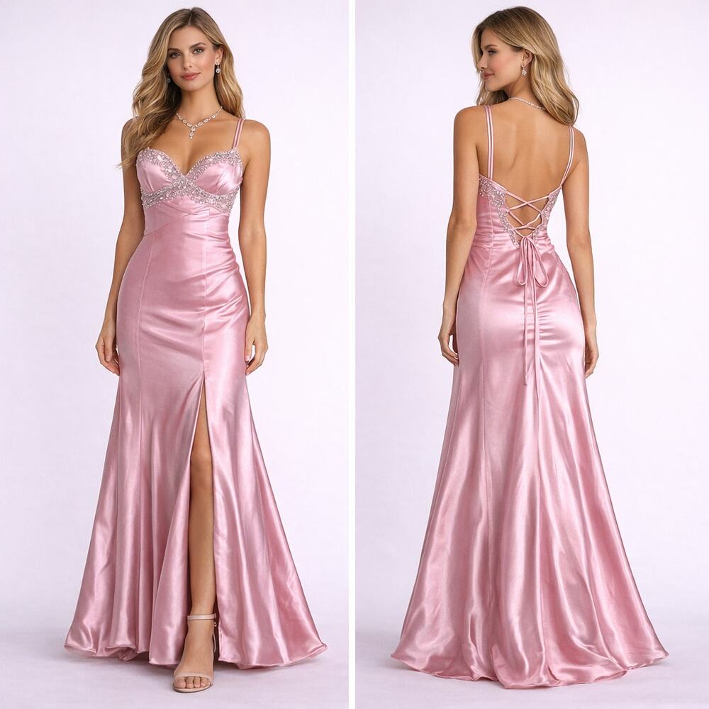 Jessica McClintock Graduation Prom Dress Romanticore Barbiecore Size 5